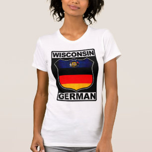 Wisconsin German American T-shirt