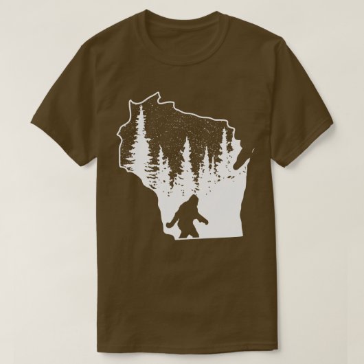 Wisconsin Geschenken T-shirt (Design voorkant)