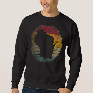 Wisconsin Gif Retro Style Staat 70s 80s 90 Trui