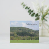 Wisconsin Hills Briefkaart (Staand voorkant)
