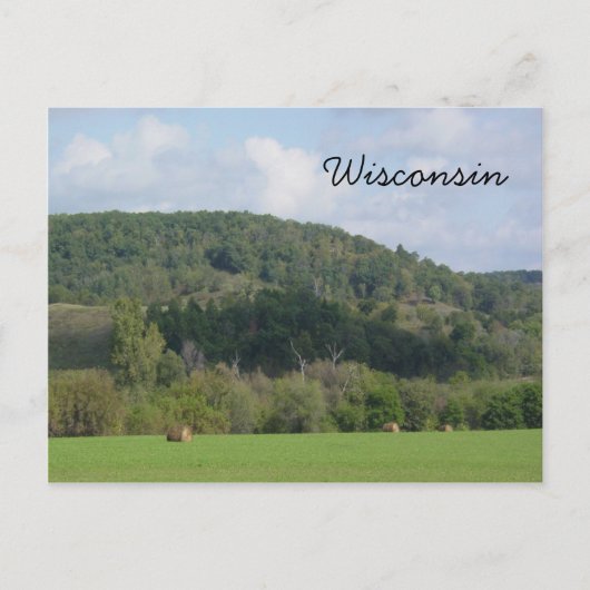 Wisconsin Hills Briefkaart (Voorkant)