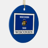 Wisconsin Keramisch Ornament (Rechts)