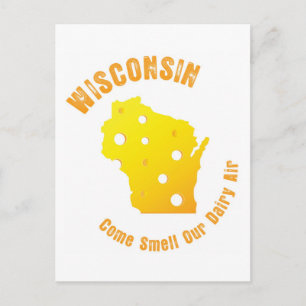 Wisconsin komt onze airy Air besparen Briefkaart