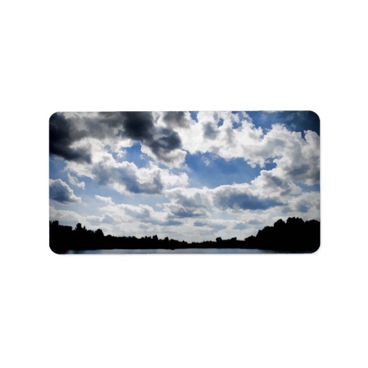 Wisconsin Lake Etiket (Voorkant)