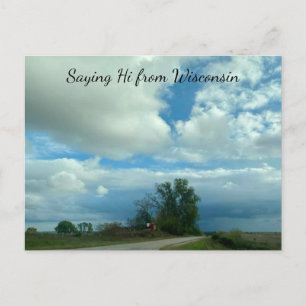 Wisconsin Landschapsfotografie Briefkaart