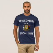 Wisconsin Local 1848 T-shirt (Voorkant volledig)