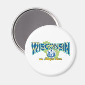Wisconsin Magneet (Voorkant / Achterkant)