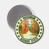Wisconsin Magneet (Voorkant / Achterkant)