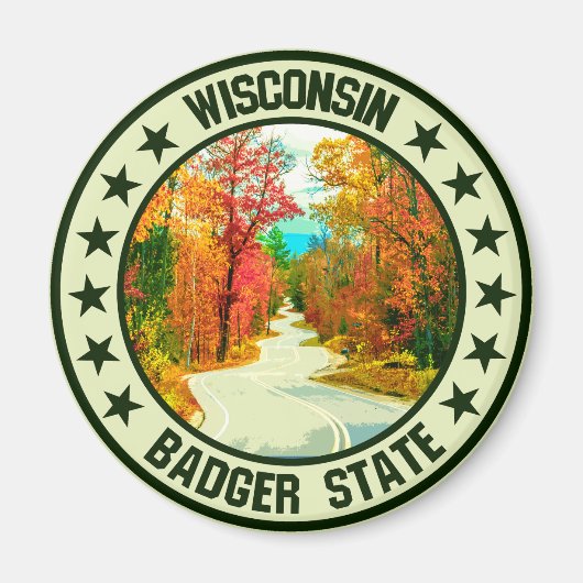 Wisconsin Magneet (Voorkant)