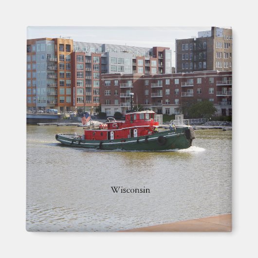 Wisconsin magnet magneet (Voorkant)