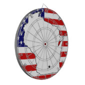 WISCONSIN MAP DARTBORD (Voorkant Links)