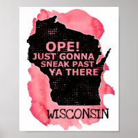 Wisconsin Map Ope Sneak Afgelopen Ya Daar Gezegde 