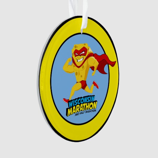 Wisconsin Marathon Post-Marathon Ornament (voorkant)