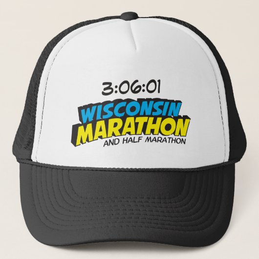 Wisconsin Marathon Post-Marathon Trucker Pet (Voorkant)