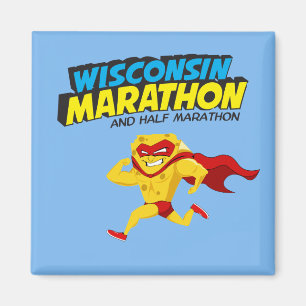 Wisconsin Marathon Race Day Magneet