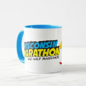 Wisconsin Marathon Race Day Mok (Voorkant links)