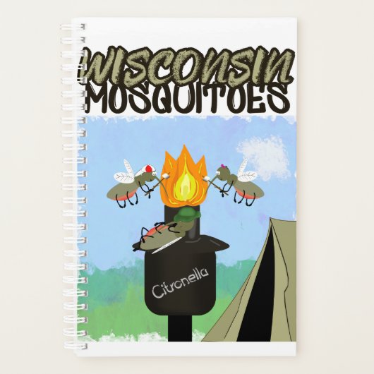 Wisconsin Mosquitoes Cartoon (Devant)