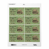 Wisconsin Motor Milwaukee Wisconsin gasmotor B-3 Etiket (Full Sheet)