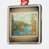 Wisconsin Ornament Vintage Travel (Links)