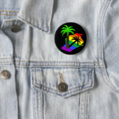 Wisconsin Palm Tree Ronde Button 5,7 Cm (In situ)