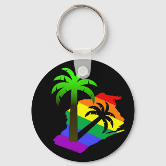Wisconsin Palm Tree Sleutelhanger