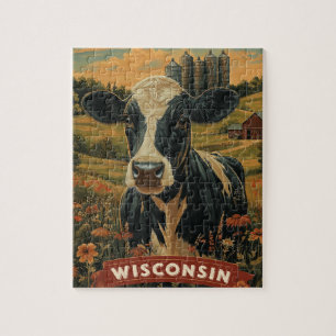 Wisconsin Patriottische Geest Legpuzzel