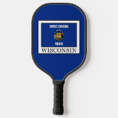 Wisconsin Pickleball Paddle (Achterkant)