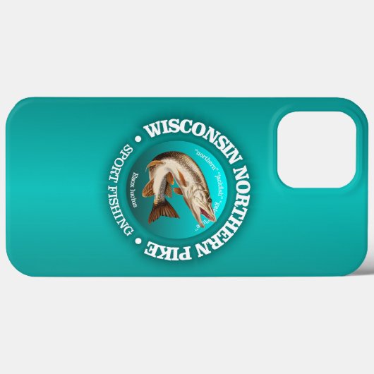Wisconsin Pike Vist Case-Mate iPhone Case (Achterkant (horizontaal))