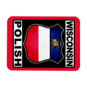 Wisconsin Pools-Amerikaans Magneet (Horizontaal)