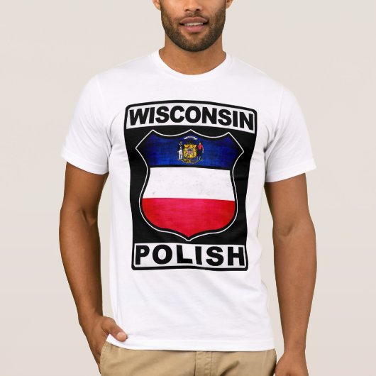 Wisconsin Pools-Amerikaans T-shirt (Voorkant)