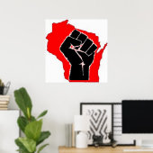 Wisconsin Poster (Thuiskantoor)