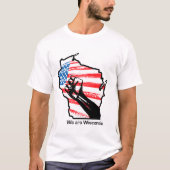 Wisconsin Protest Shirt (Voorkant)