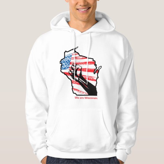Wisconsin Protest Shirt (Voorkant)