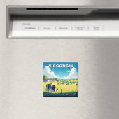 Wisconsin reizen magneet (Insitu (Vaatwasser))