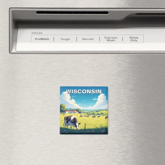 Wisconsin reizen magneet (Insitu (Vaatwasser))