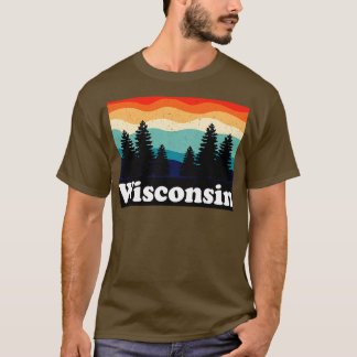 Wisconsin Retro T-shirt