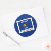 Wisconsin Ronde Sticker (Envelop)