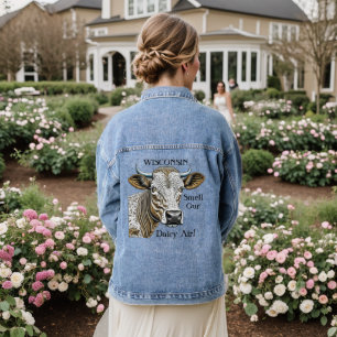 Wisconsin Ruik onze zuivel-lucht Denim Jacket