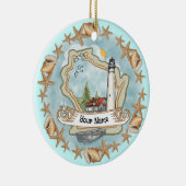 Wisconsin Shells Lighthouse Ornament (Rechts)