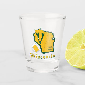 Wisconsin Shot Glass Glas