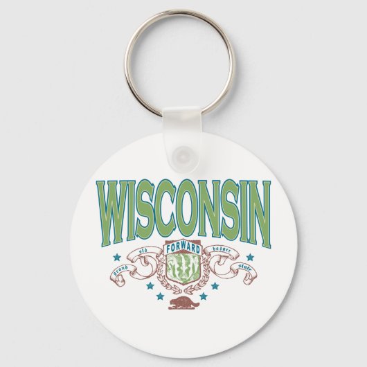Wisconsin Sleutelhanger (Voorkant)