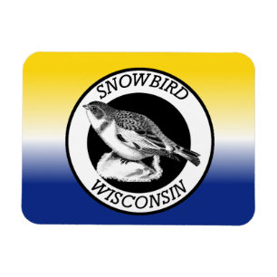 Wisconsin Snowbird Magneet