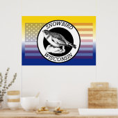 Wisconsin Snowbird Poster (Keuken)