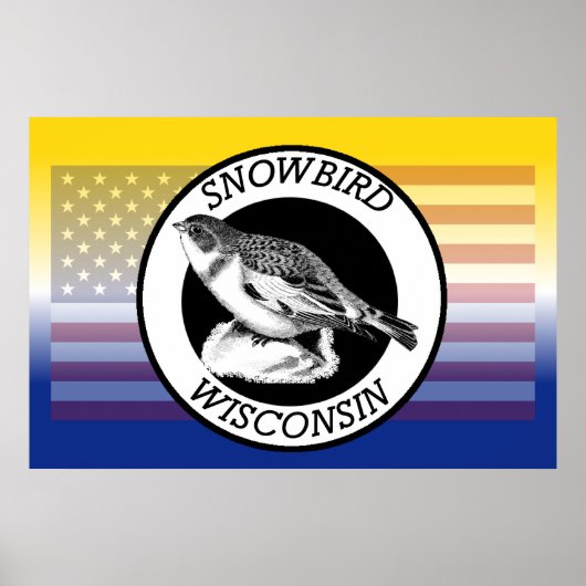 Wisconsin Snowbird Poster (Voorkant)