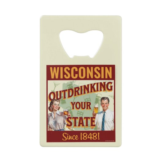 Wisconsin Sortir Votre État Depuis 1848 (Devant)