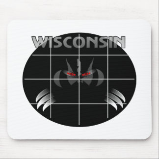 Wisconsin State Badger Design Muismat