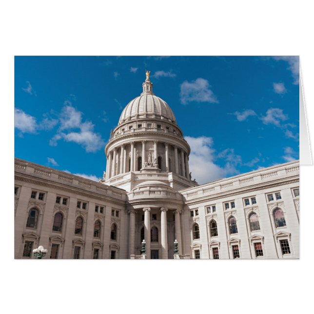 Wisconsin State Capitol Building (Voorkant Horizontaal)