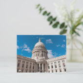 Wisconsin State Capitol Building Briefkaart (Staand voorkant)