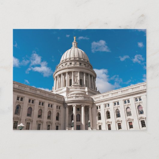 Wisconsin State Capitol Building Briefkaart (Voorkant)