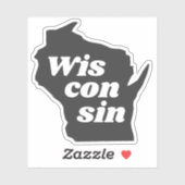 Wisconsin Sticker (Vel)